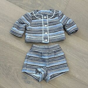 Janie & Jack baby shorts and jacket